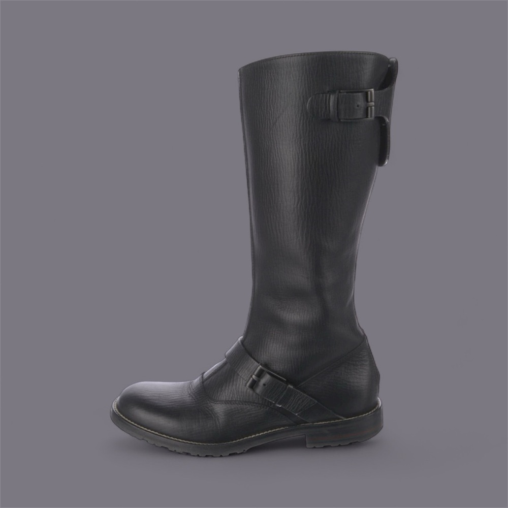 Black Leather GUCCI boots - Picture 5 of 14